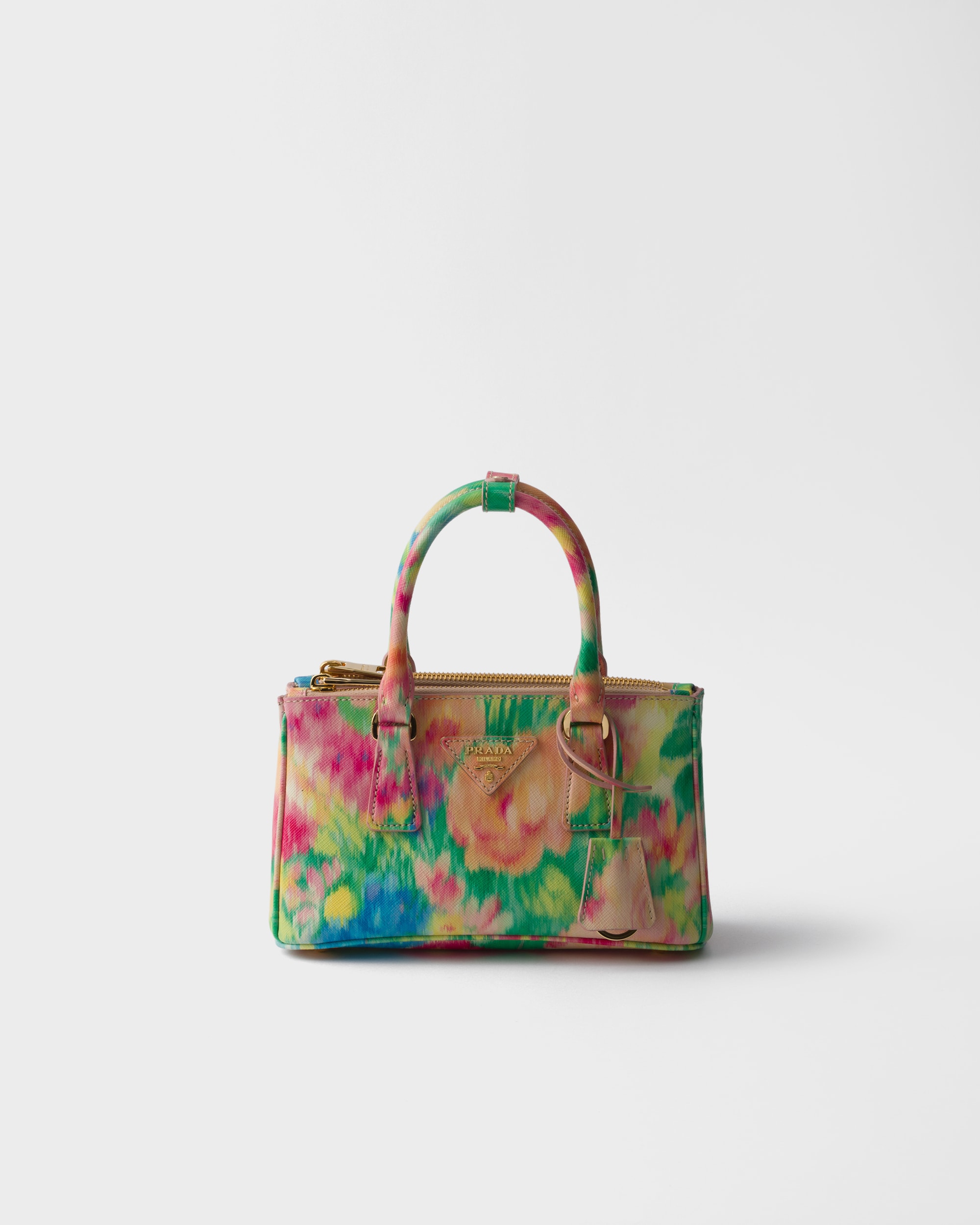 Prada Galleria printed Saffiano leather mini-bag - Image 1